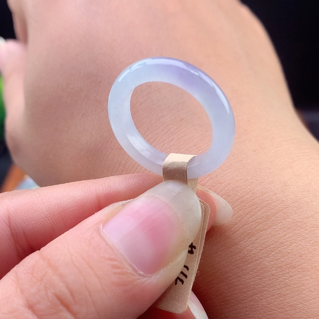 翡翠未镶嵌项链戒指14号