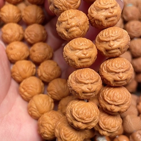 【闪购商品】猴头核桃手串北**桉斗战圣佛