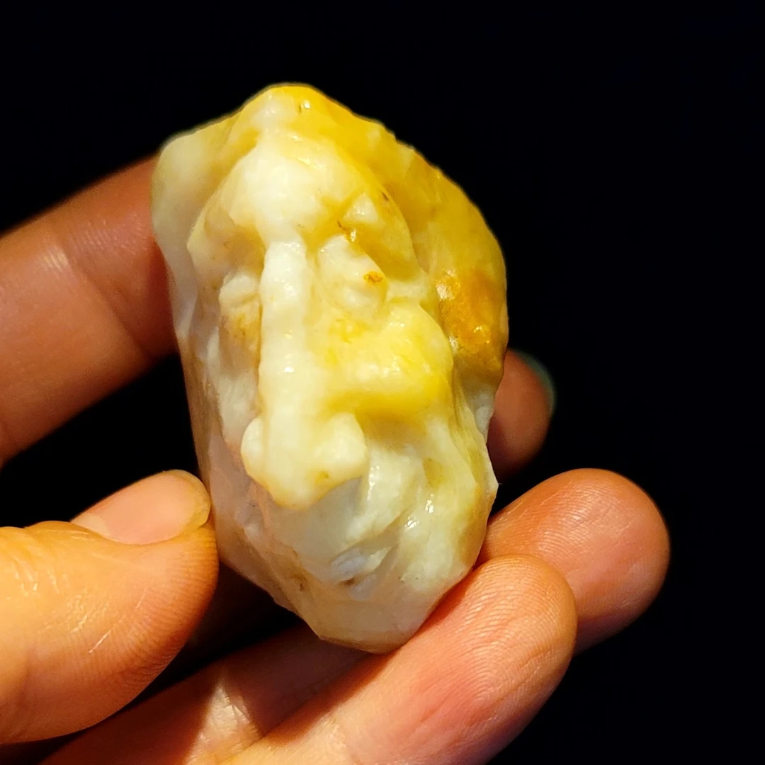 一斗光/纯手工雕刻/手把件/摆件/艺术品/吊坠/挂坠/原石雕刻/石刻