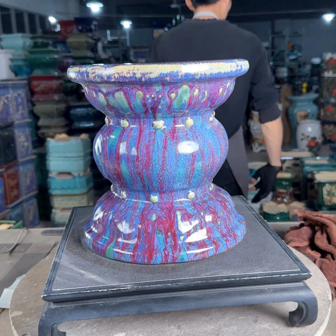 一风堂石湾花盆。