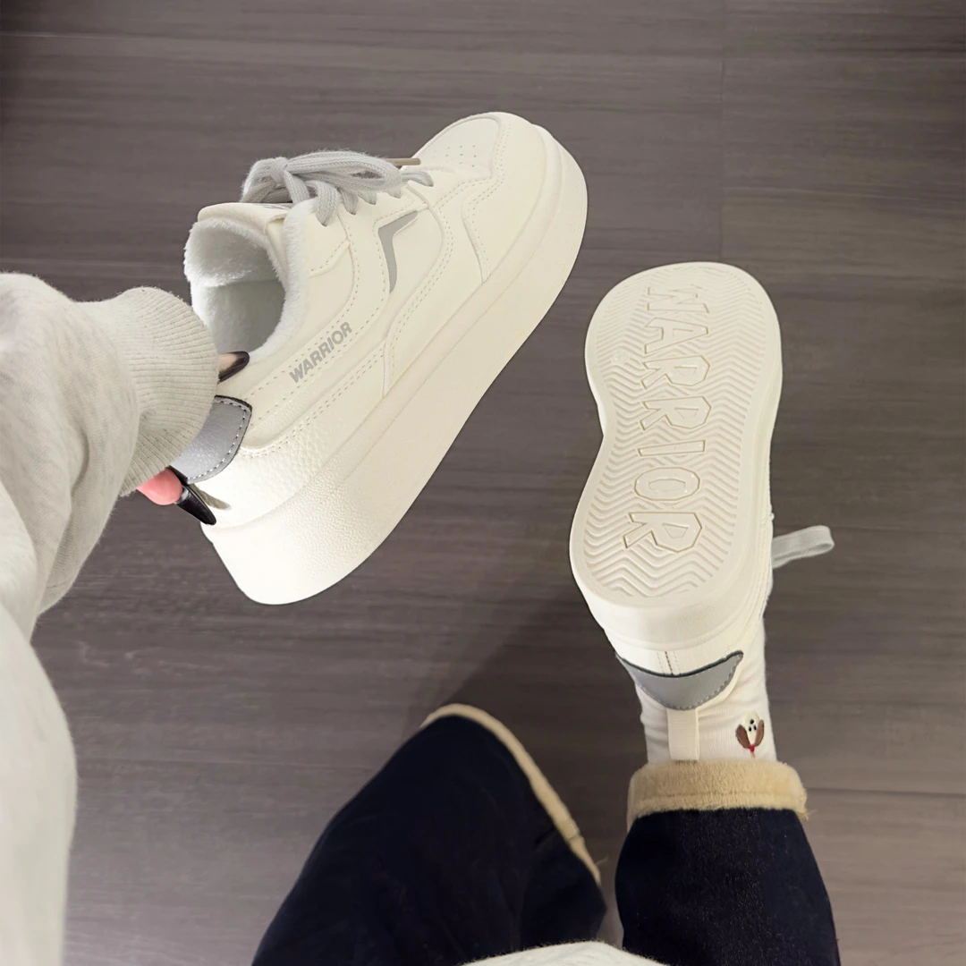 回力小白鞋女款2025新款秋季透气红色板鞋子女轻便百搭女鞋休闲鞋