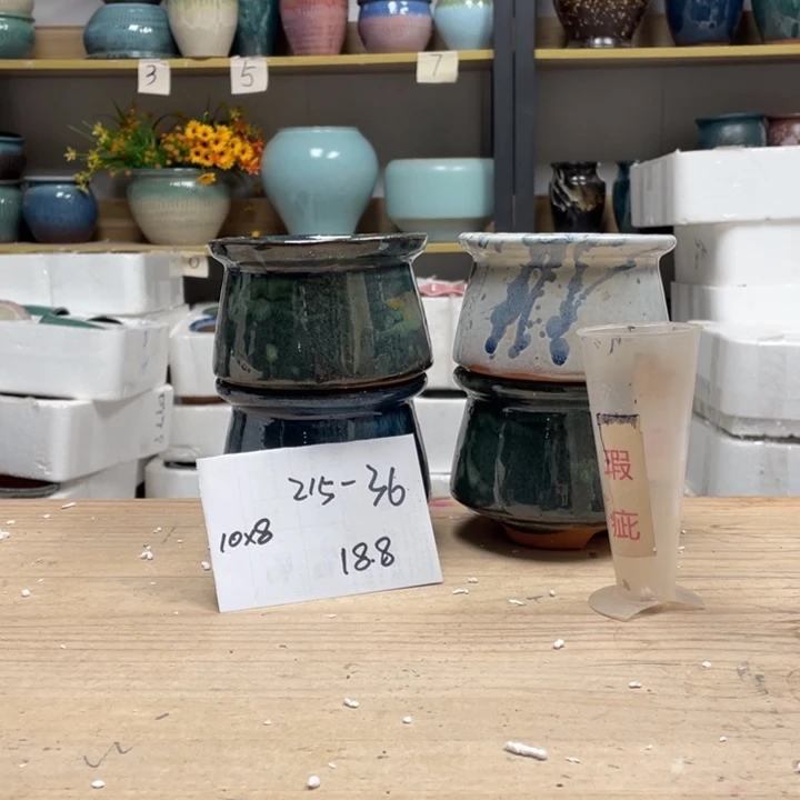 紫砂花盆多肉花盆微瑕36