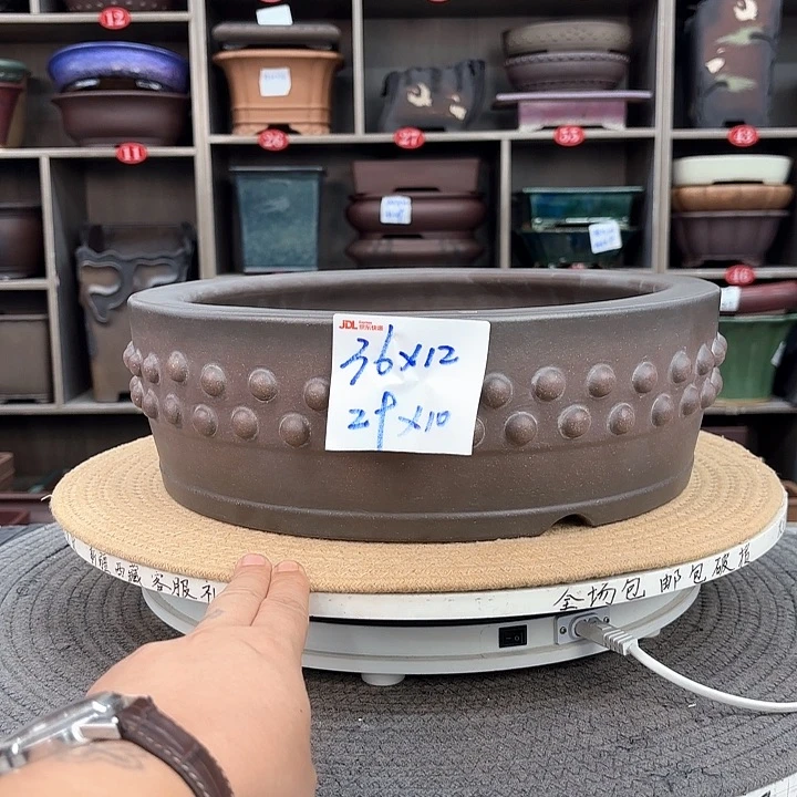 紫砂花盆紫砂的味道很好