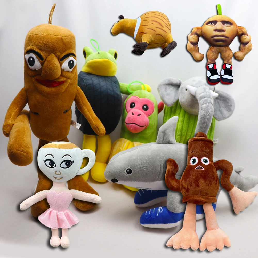 创意美国山海经恶搞毛绒玩具木棍人娃娃公仔新奇玩偶生日礼物男女