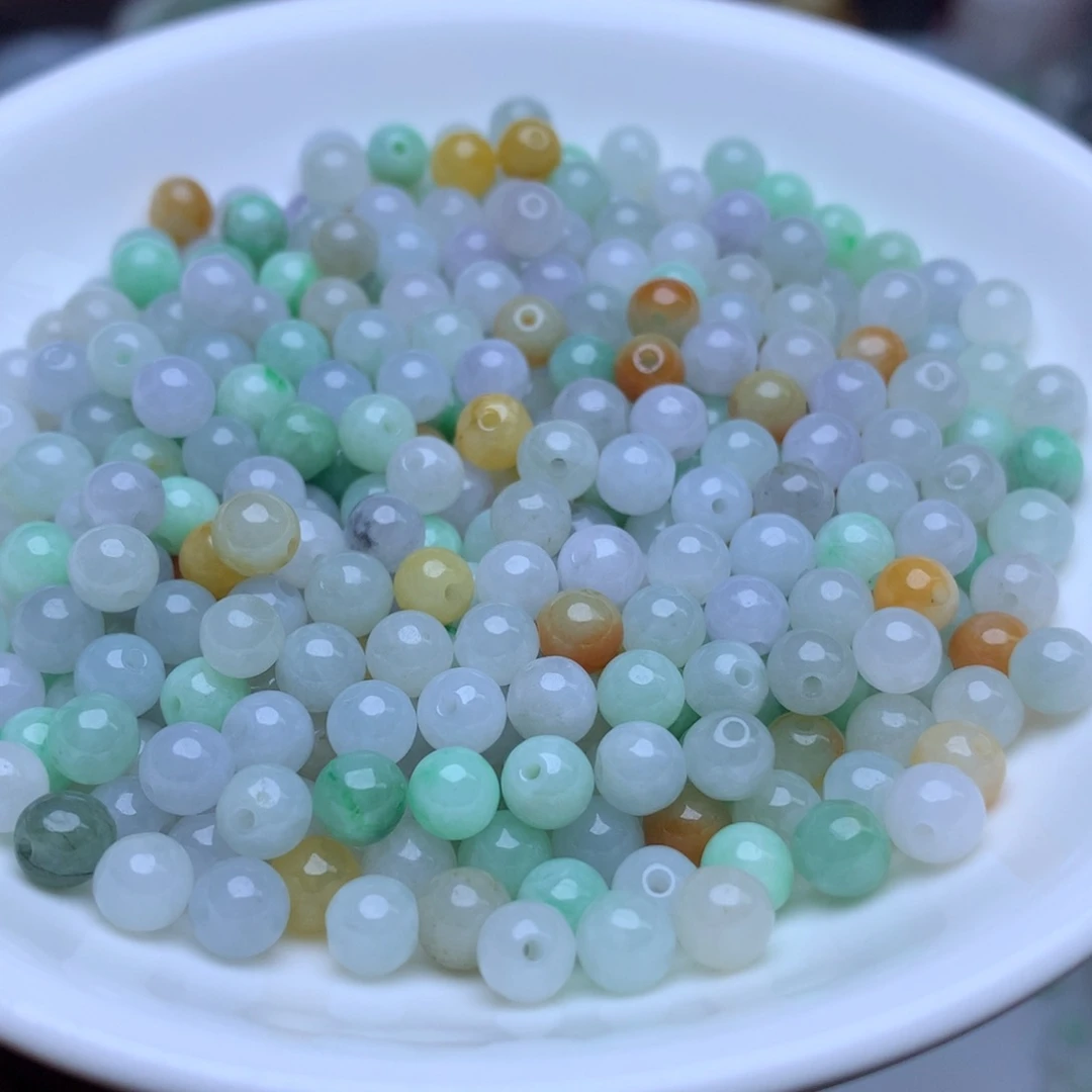 【闪购商品】未镶嵌手链翡翠卡5.4冰三彩40个