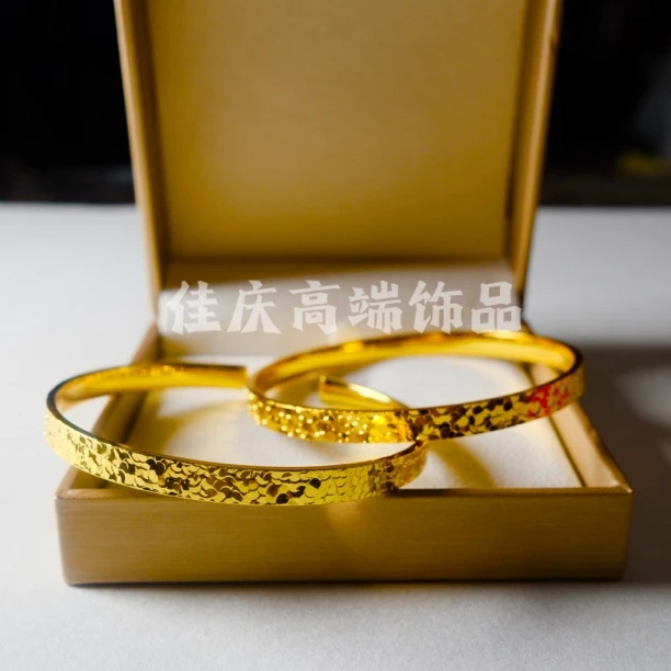 合金手镯 繁花碎冰冰情侣 手镯经典百搭时尚潮流 高端饰品
