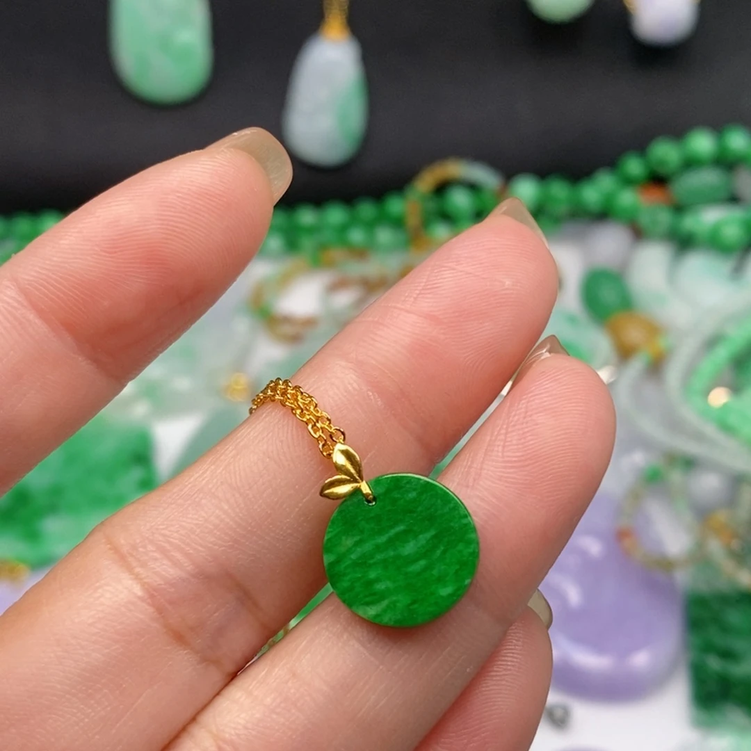 嘉***爷翡翠未镶嵌吊坠(不含链)