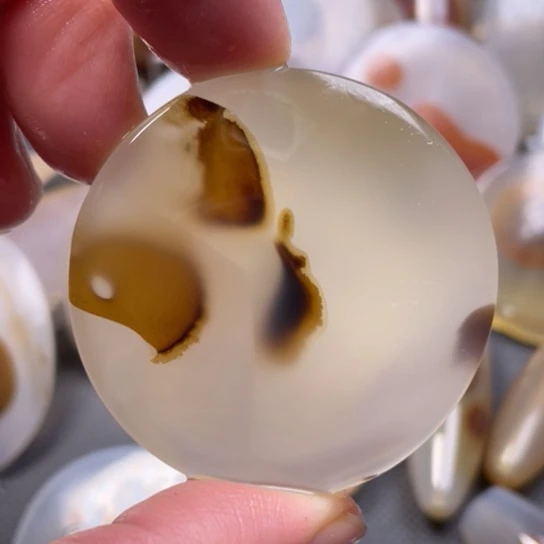 玛瑙/玉髓吊坠(不含链)未镶嵌