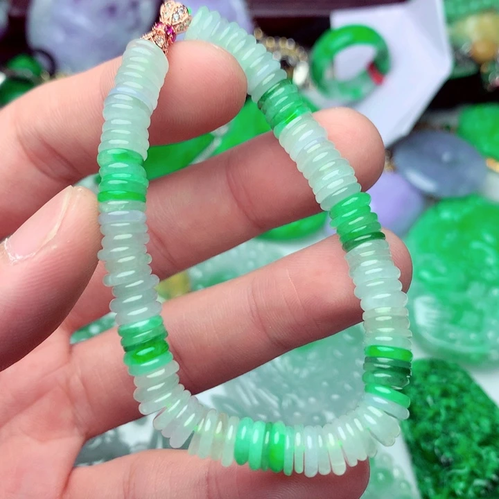 未镶嵌手链翡翠aa