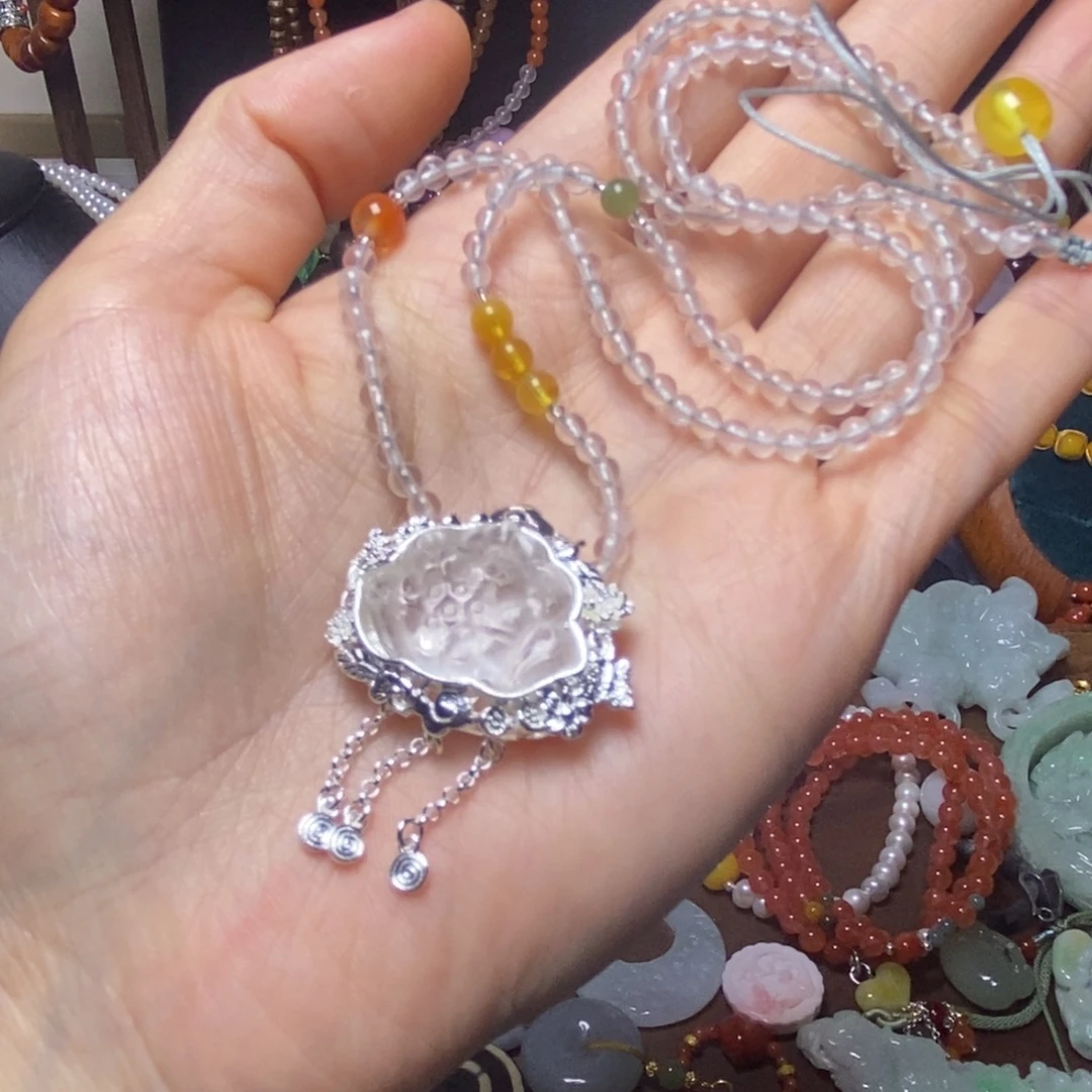 项链未镶嵌水晶水晶