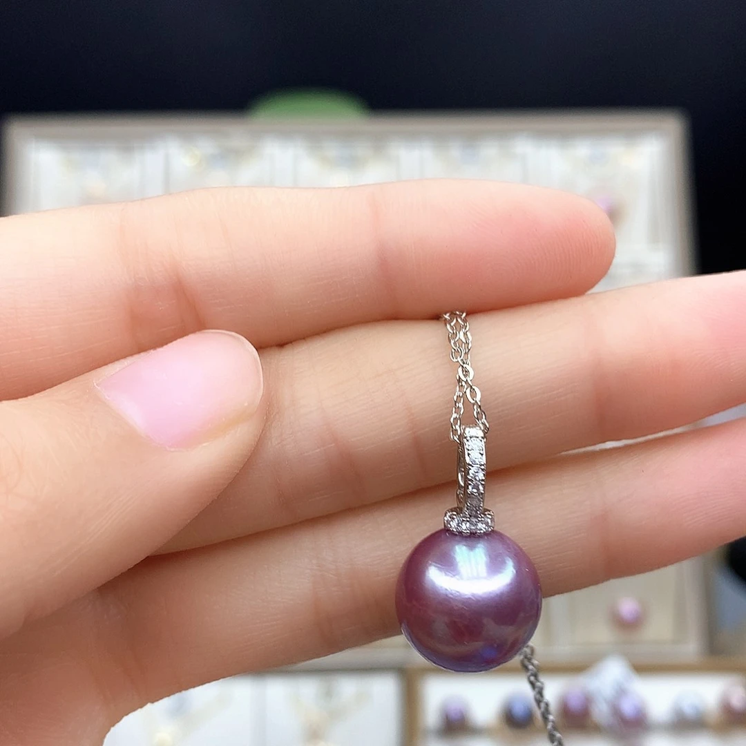 淡水珍珠颈饰合金