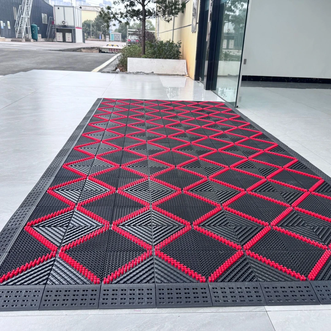 商用三合一防滑地垫入户门垫室外进门除尘脚垫自由拼接可定制地垫