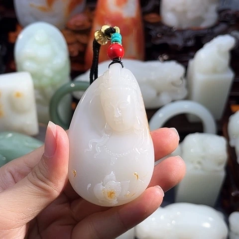 未镶嵌和田玉挂件