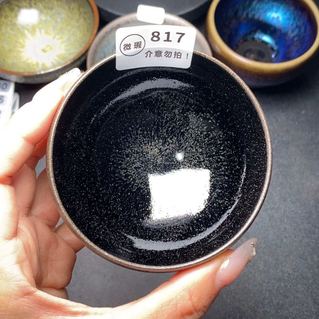 茶盏建窑建盏主人杯w817