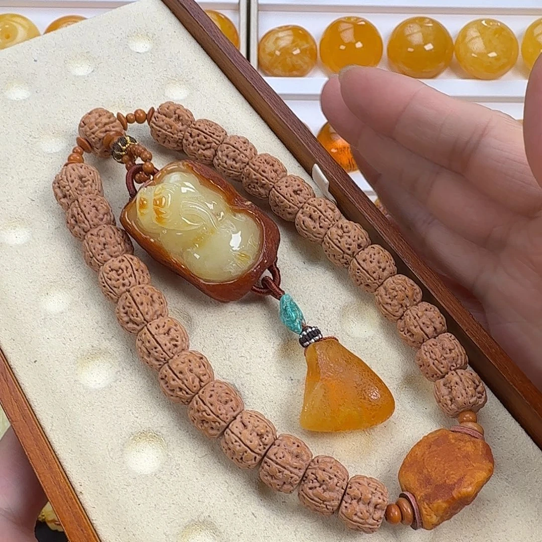 菩提吊坠未镶嵌蜜蜡