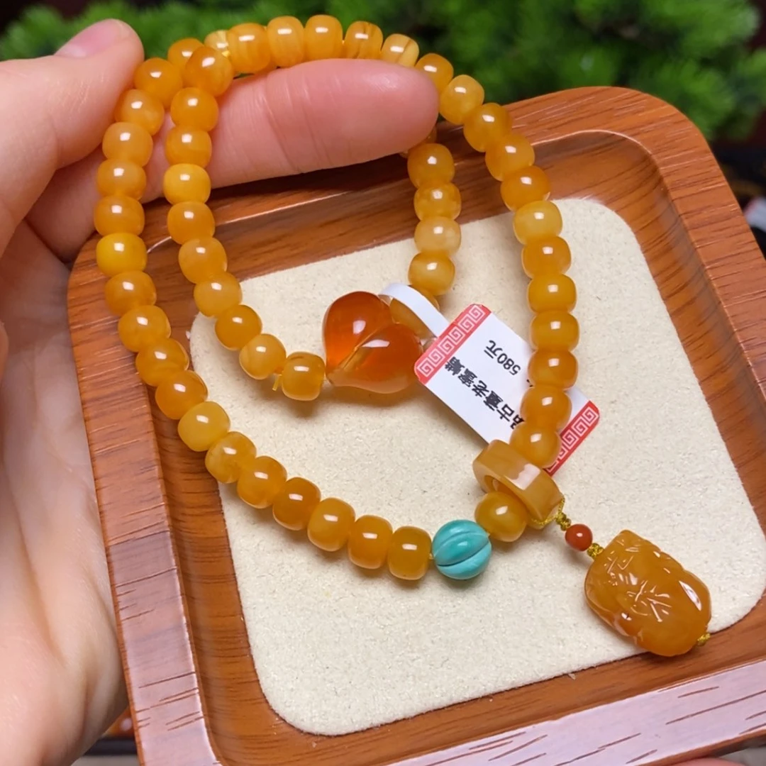 【闪购商品】手链蜜蜡未镶嵌手串