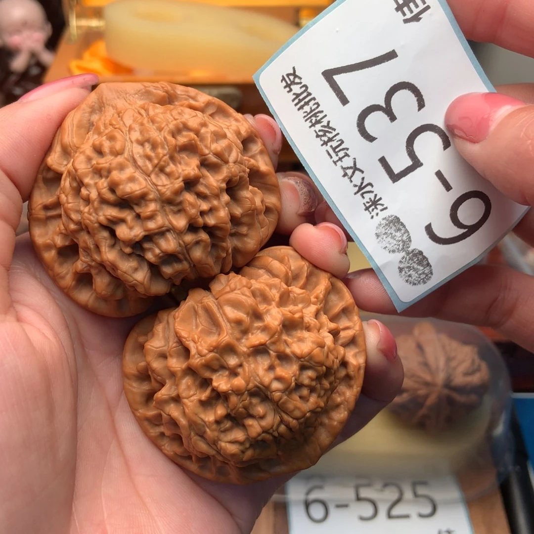 文玩核桃把件51官帽