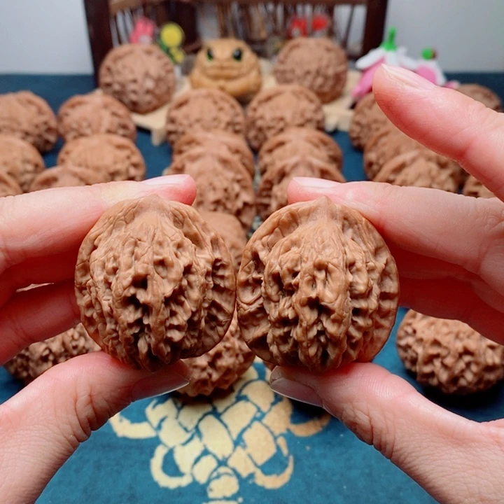 把件文玩核桃麦虎37