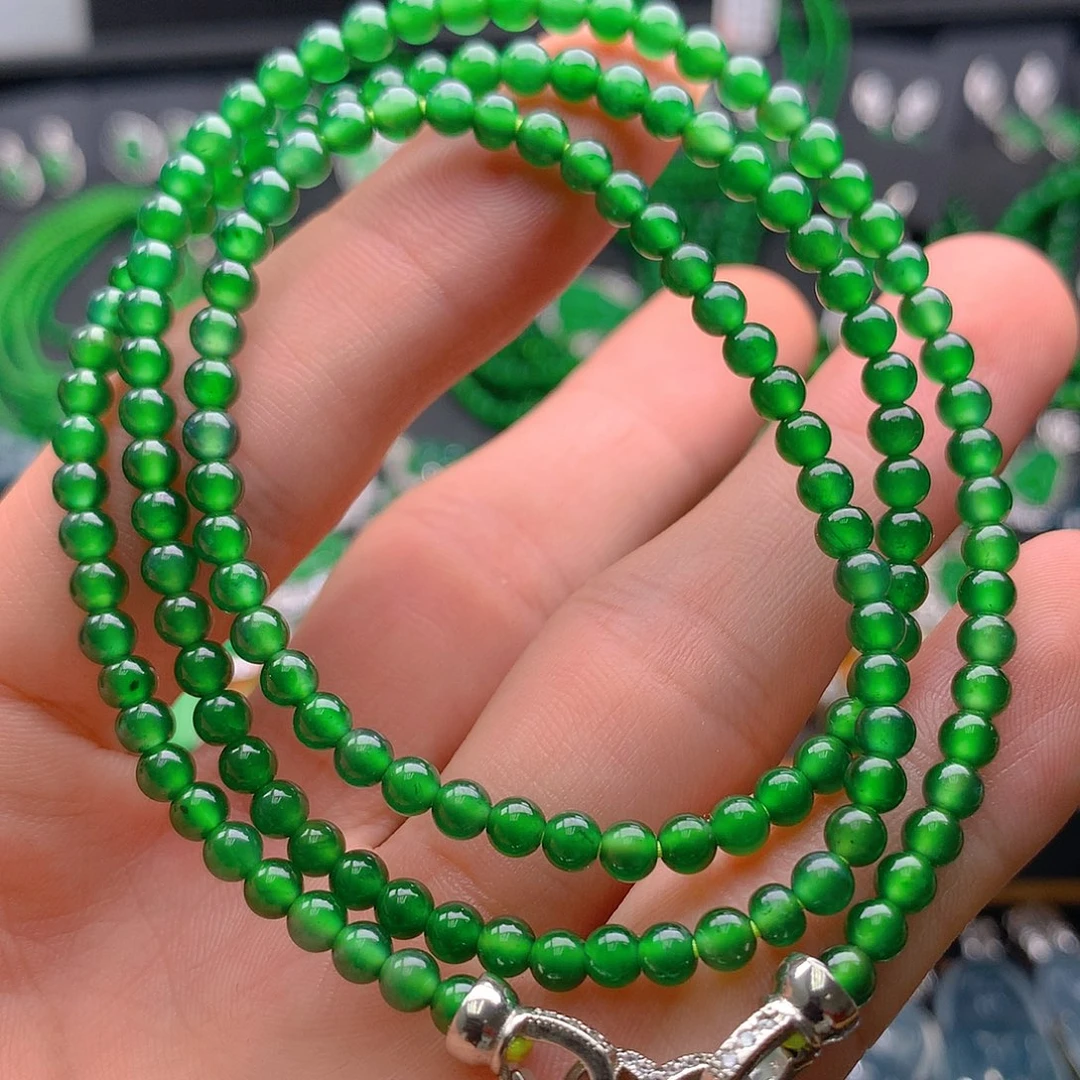 未镶嵌手链翡翠翡翠4.0