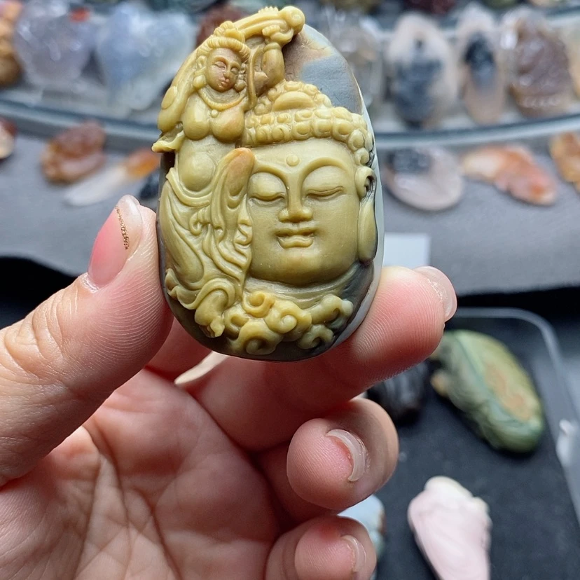 【闪购商品】未镶嵌吊坠定制石英质玉