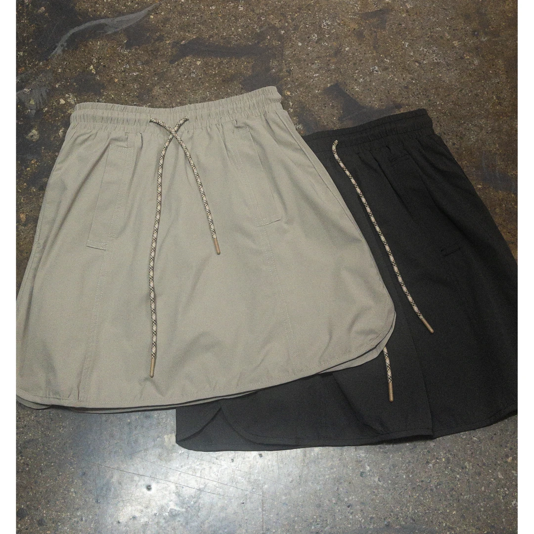 【裤裙系列】凉感美式 工装裤裙 时尚抽绳休闲短裙速干soinku洋气