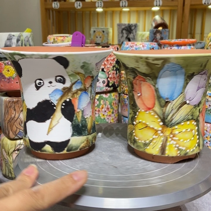 景德镇艺术手绘作品