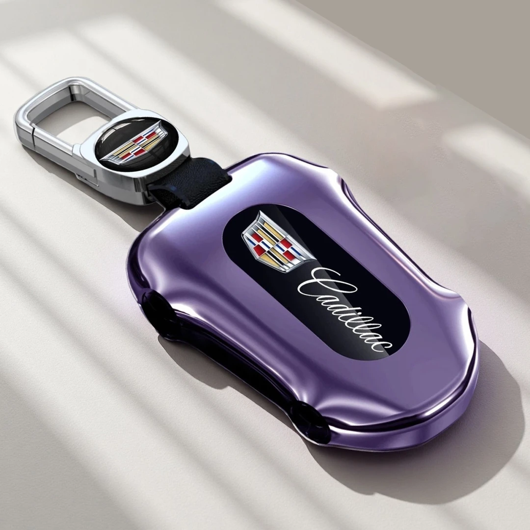 26款凯迪拉克CT5钥匙套CT6 CT4壳GT4 XT4 XT5 XT6 XTS金属ATSL扣