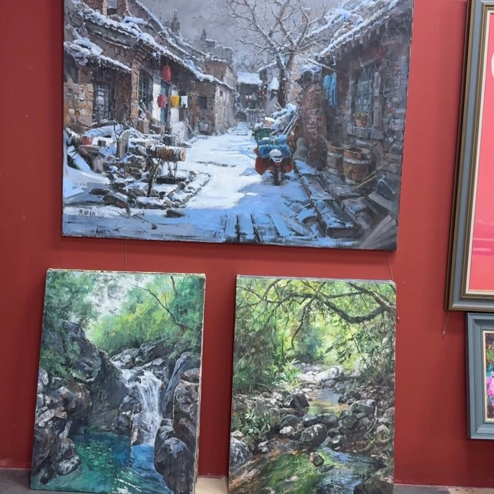 广***司油画艺术家原创作品