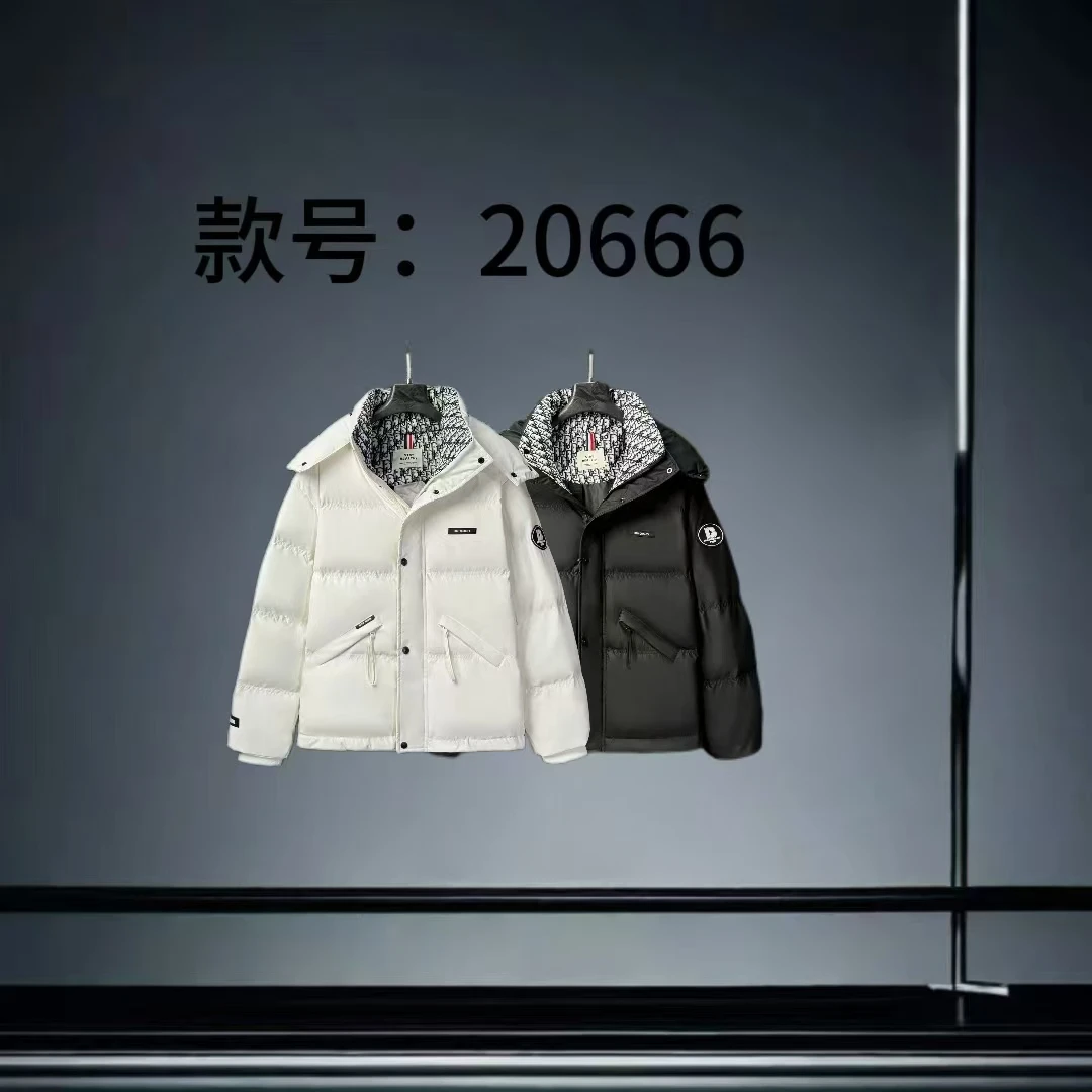 CB-20666-秋季新款时尚百搭休闲简约羽绒服