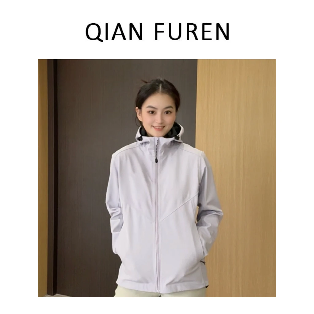 【芋泥波波】户外休闲徒步防风软壳防拨水透气耐磨运动外套