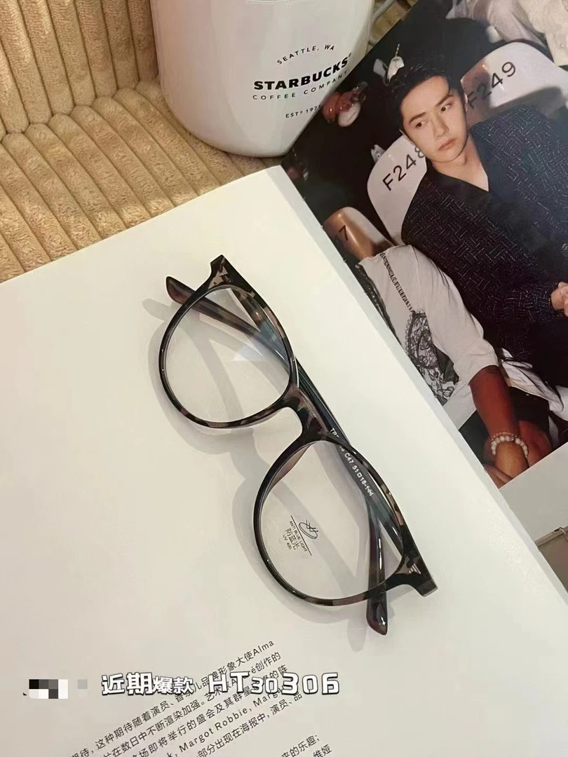 小黄车21号 30306小翅膀方圆脸超轻复古ins时尚百搭