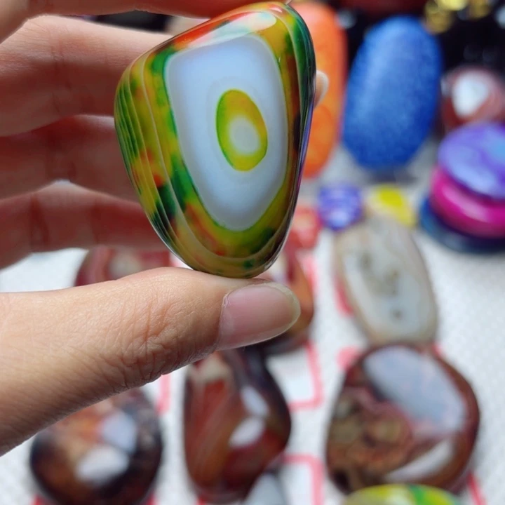 玛瑙/玉髓未镶嵌珠宝半成品