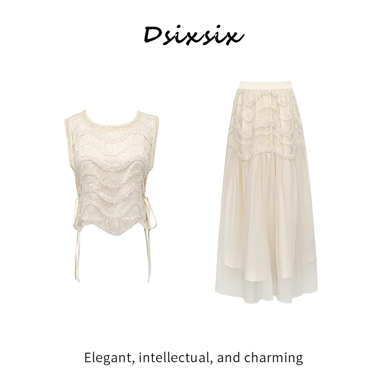 YeahMe-【椿野初见】夏季法式连衣裙轻奢设计感气质温婉大方后妈裙