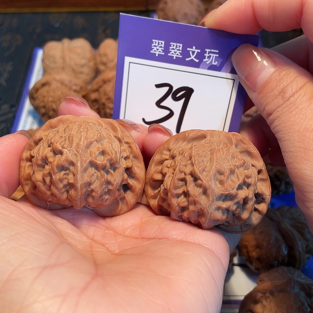 文玩核桃把件39号全品宫灯4.5