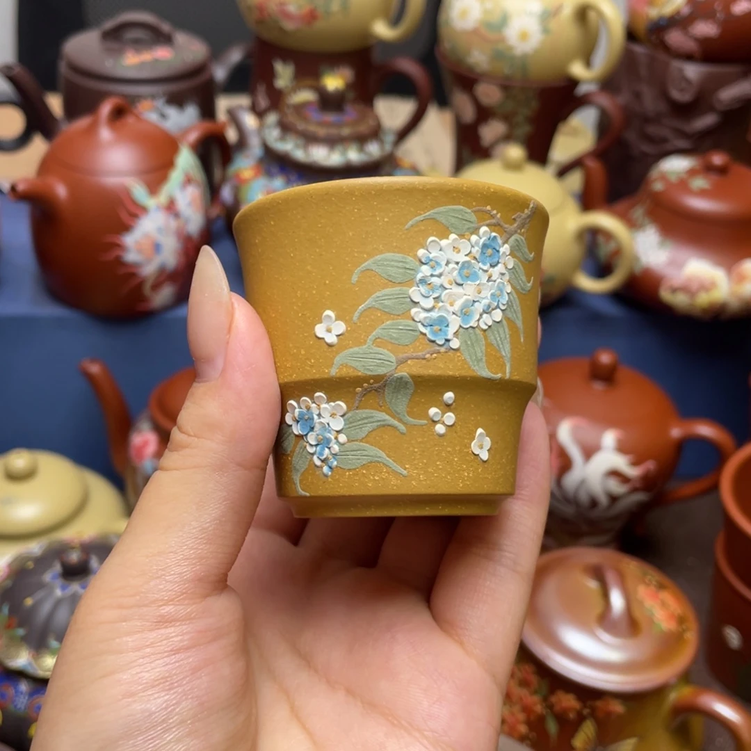 茶杯紫砂紫砂主人杯80cc