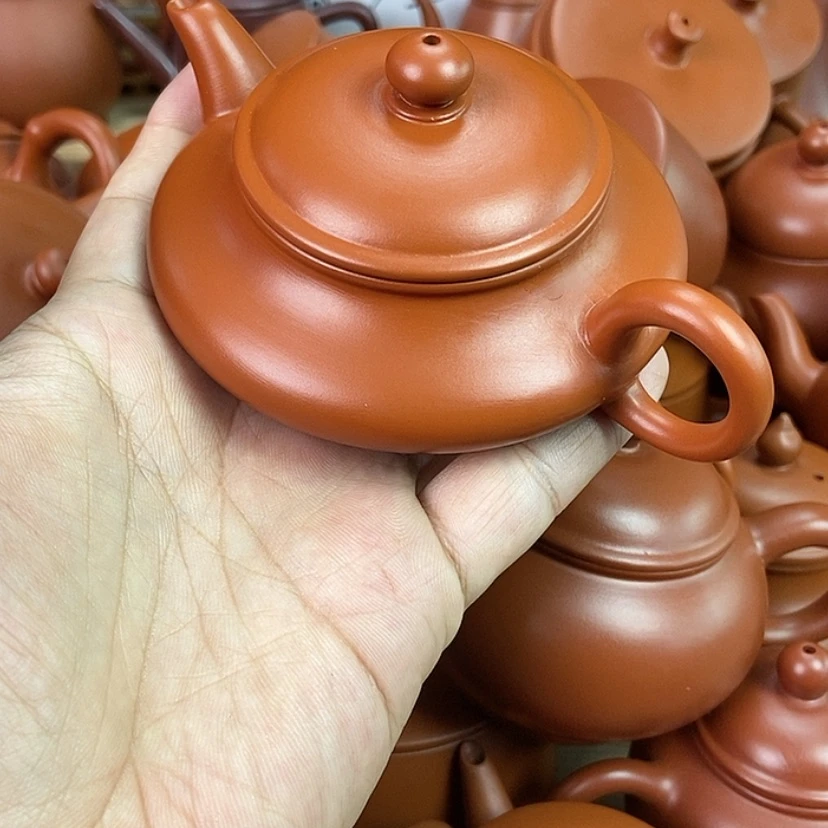 【闪购商品】茶壶朱泥110cc000000000000000