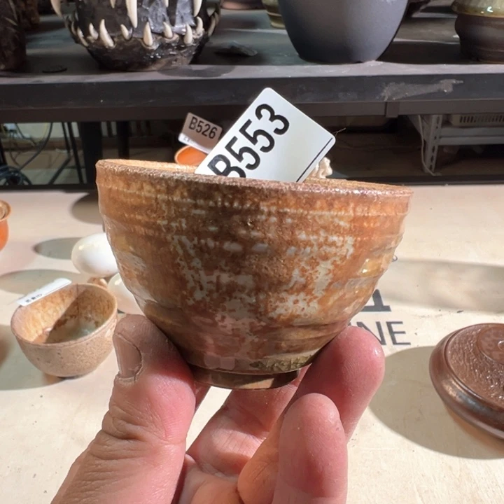 摆件553景德镇手工柴烧主人杯 微瑕福利