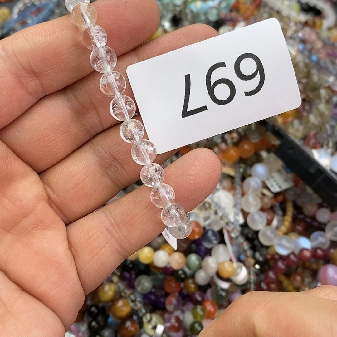 水晶未镶嵌手链手链