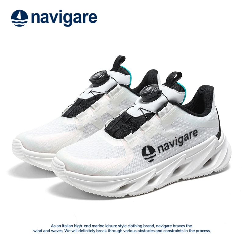 Navigare/纳维凯尔意大利小帆船运动鞋春夏百搭舒适透气潮流个性