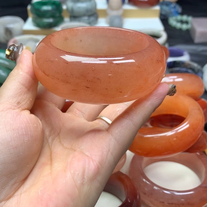 未镶嵌手镯石英质玉用****8