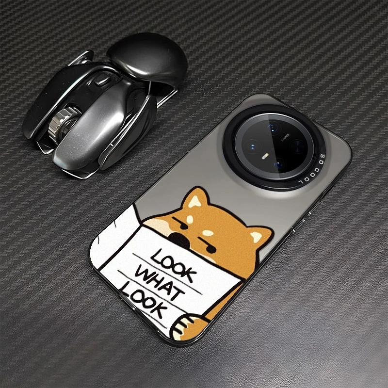 看报柴犬适用OPPOFindX8ultra手机壳新款X8s+创意X8Pro磨砂保护套