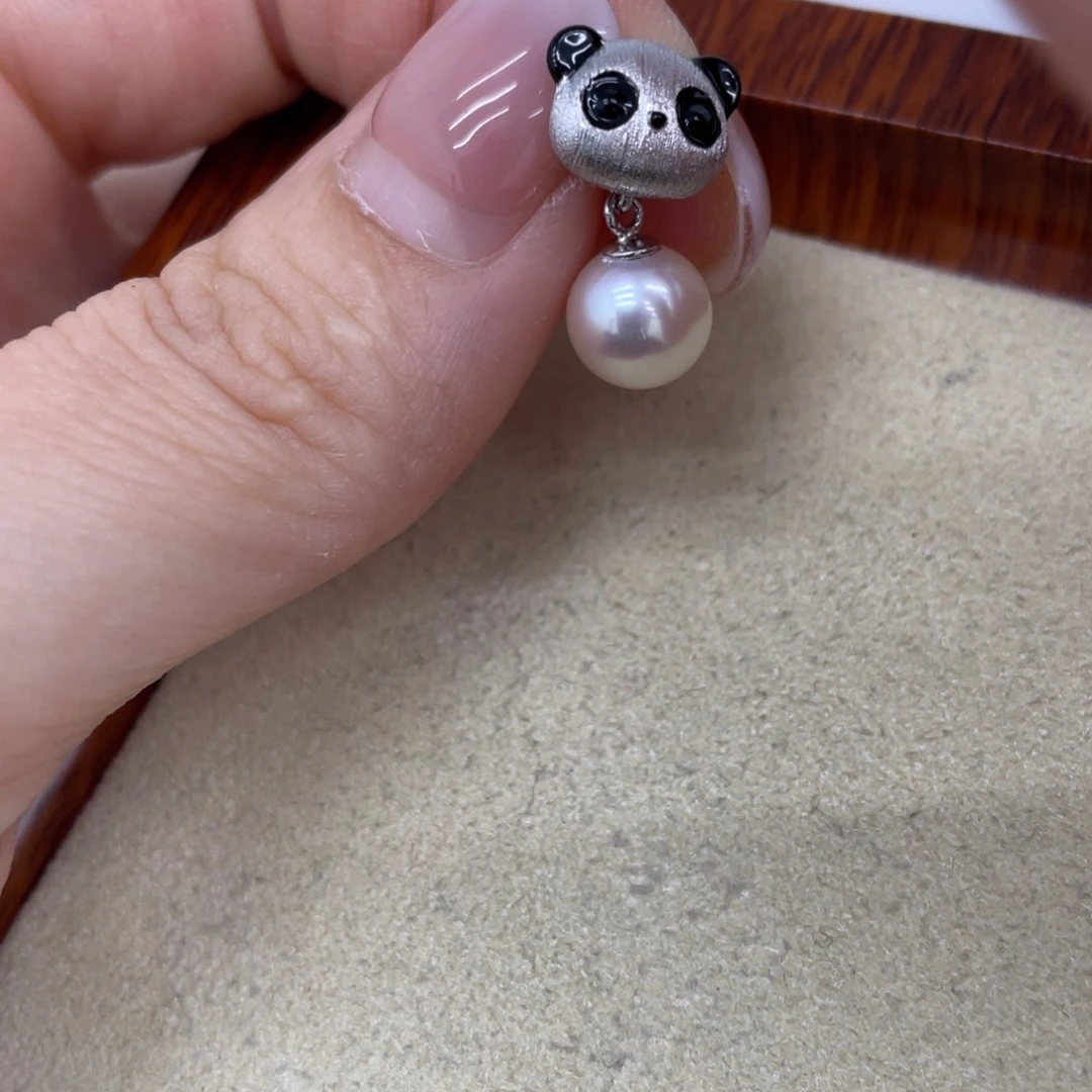 银S925镶嵌颈饰海水珍珠