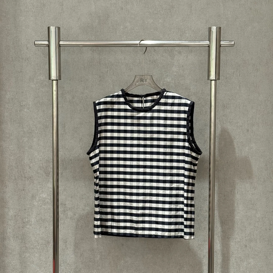 Cozy Finder | 经典撞色方格无袖背心