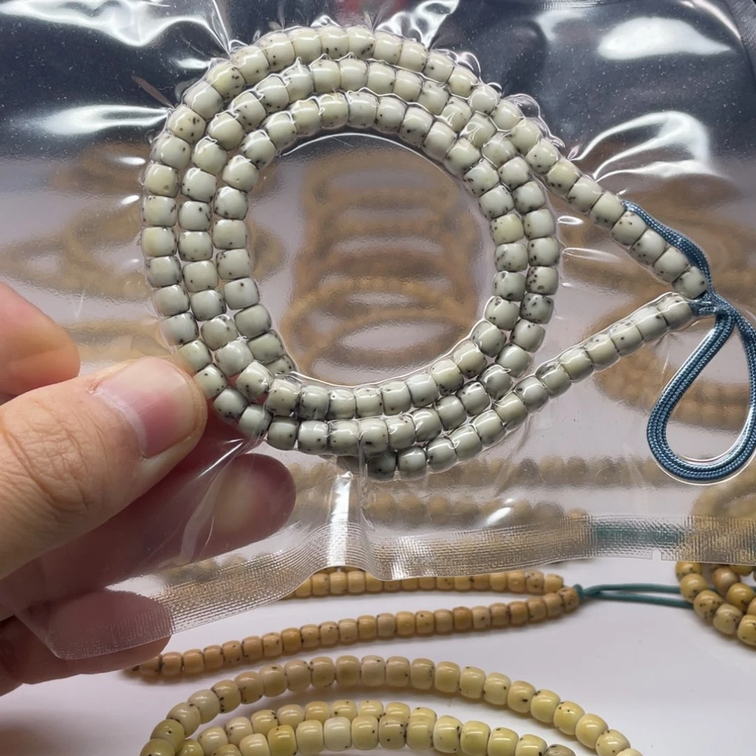 星月菩提手串65半壁留白108