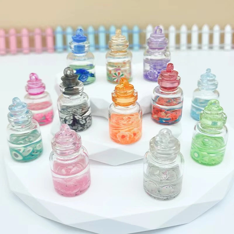 【直播拆】夜光阿拉瓶许愿瓶漂流瓶子diy饰品 手机壳钥匙扣发夹配饰