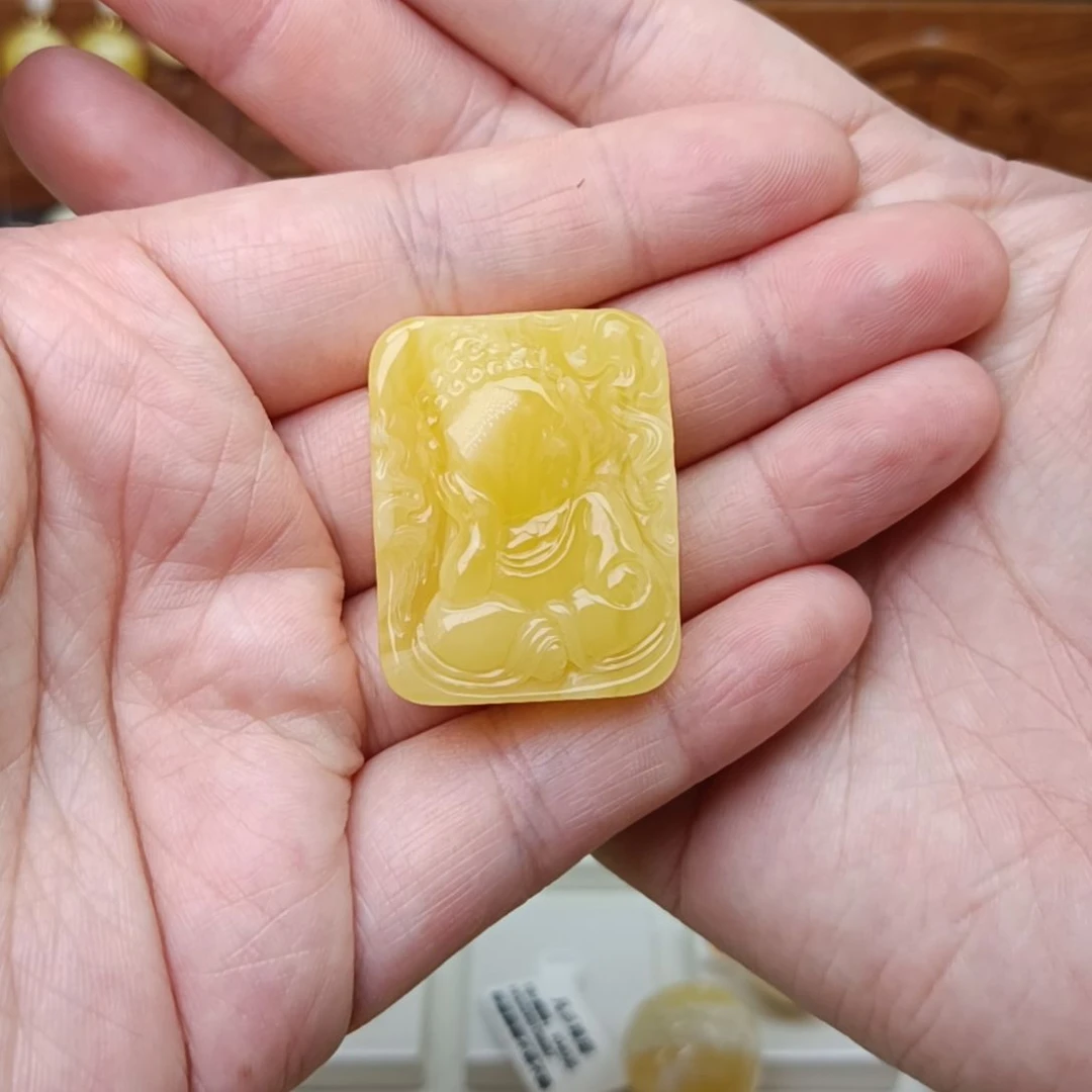 未镶嵌吊坠(不含链)蜜蜡佛公吊坠231