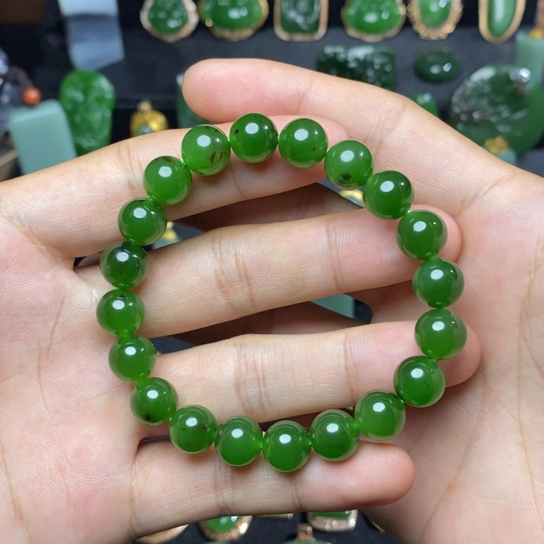 吊坠(不含链)未镶嵌和田玉（碧玉）