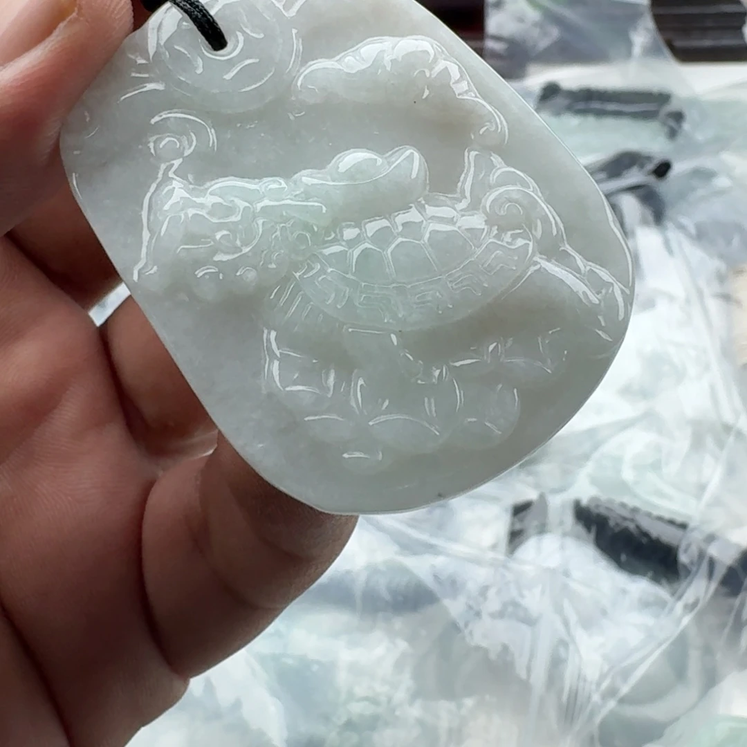 颈饰未镶嵌翡翠天然缅甸A货翡翠