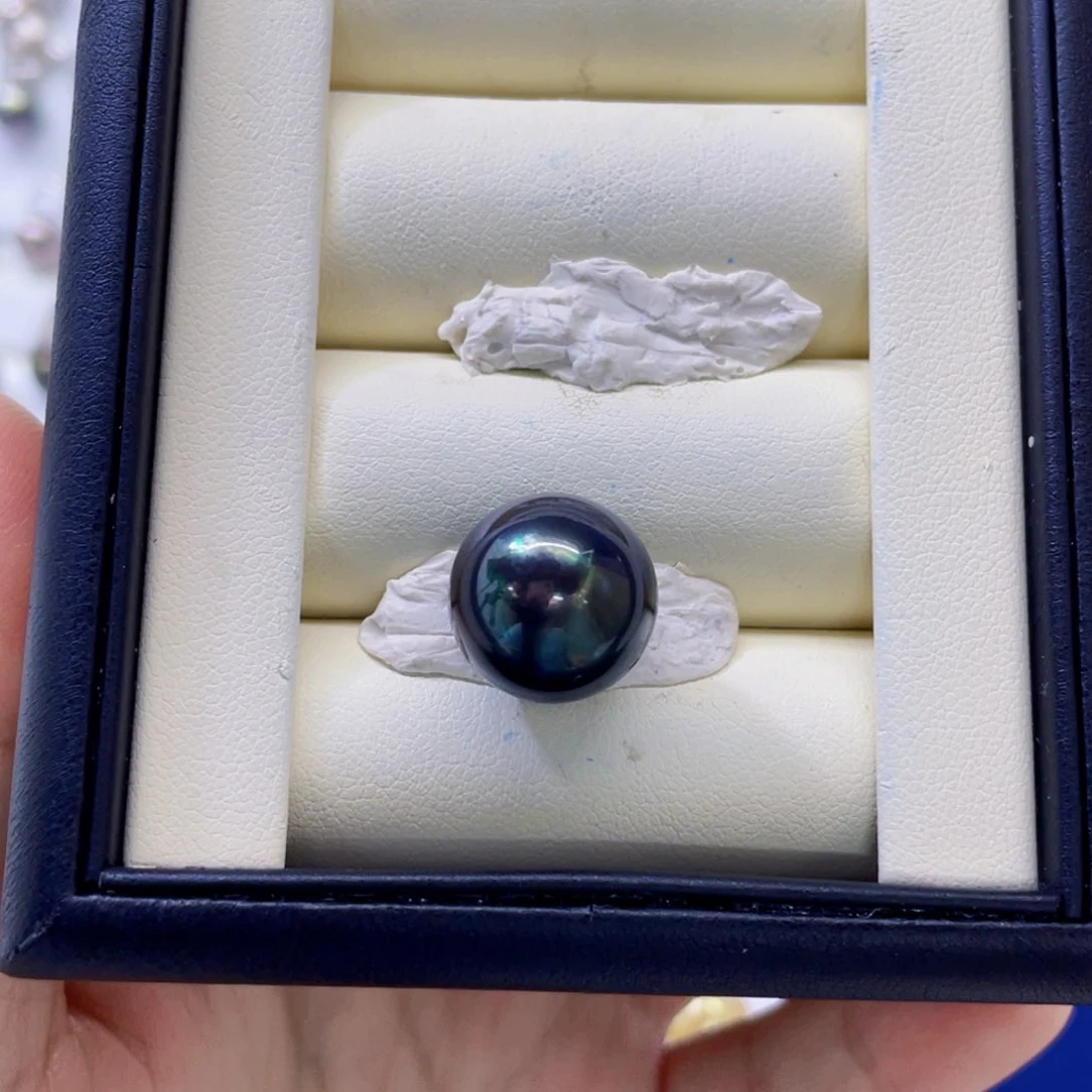 未镶嵌海水珍珠裸珠大溪地裸珠14.2mm