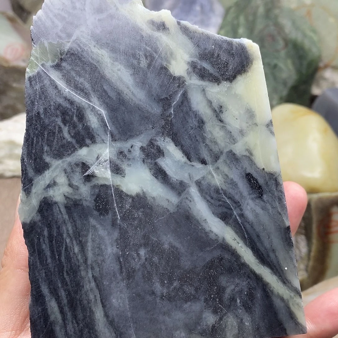 未镶嵌和田玉（糖玉）珠宝奇石流*